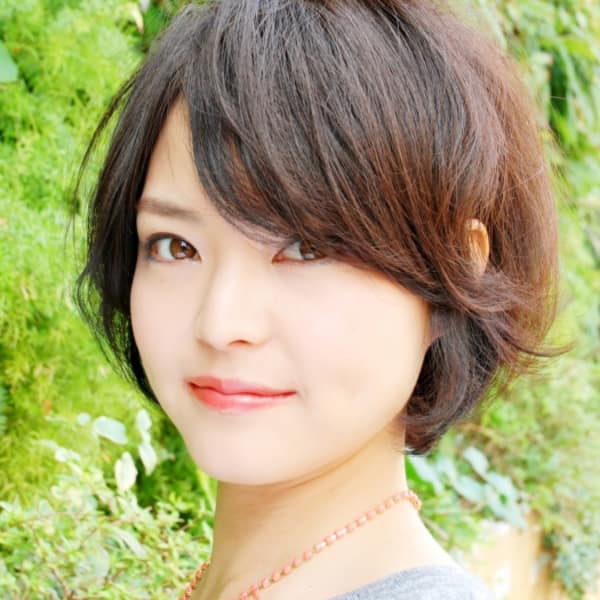 可愛く好感度アップのゆるふわショートボブ