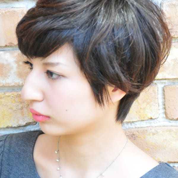 ラフな動きのクールショート