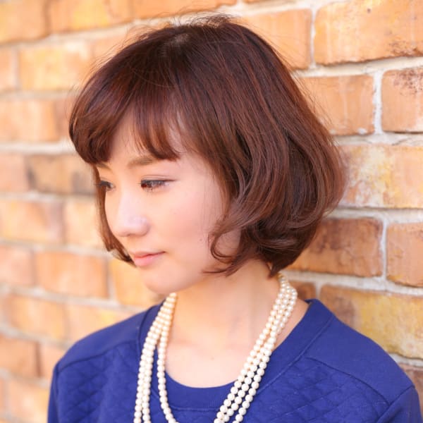 愛されフェミニンボブ