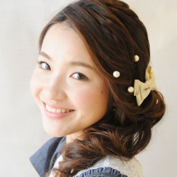 編み込みロール☆ワンサイド