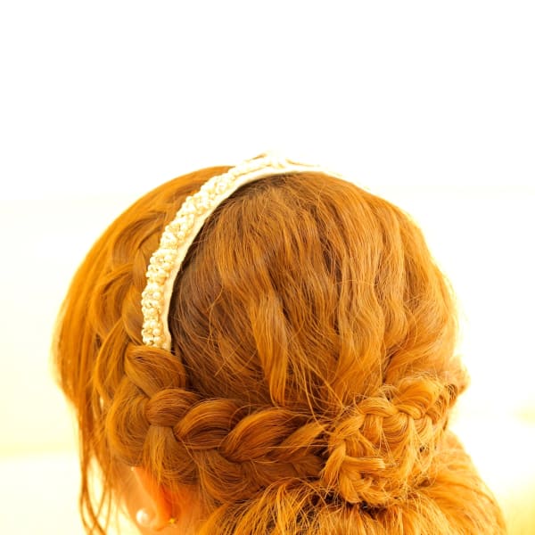 ☆レトロロールアップ☆結婚式　二次会　ヘアアレンジ　定番人気