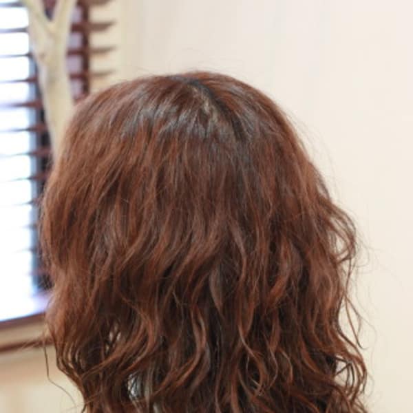 京都　ロングヘアにモテ・かわパーマヘア  エアウェーブ♪|hair Qril
