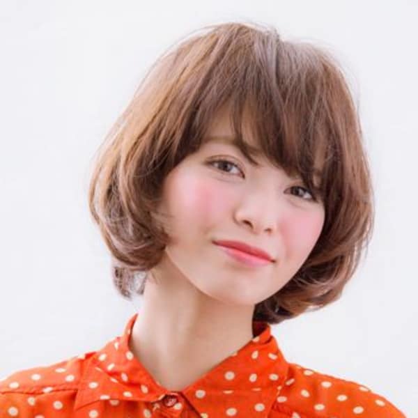 ふわクシュ・アンニュイ大人ボブスタイル|Ridicule