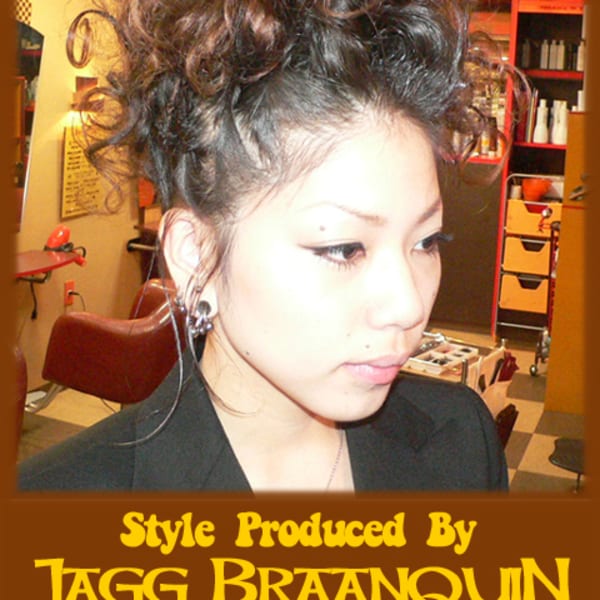 ファンキー＆クールなオールアップスタイル