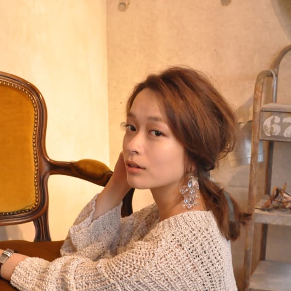 ゆるクシャお洒落結び