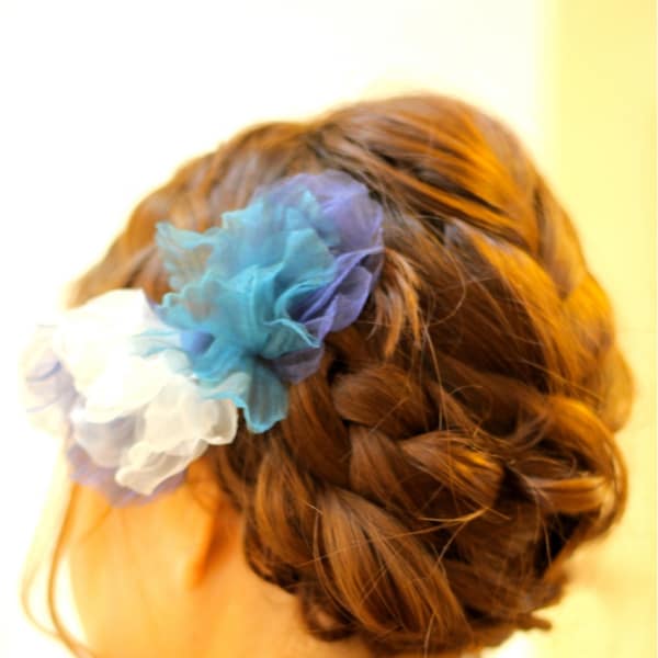 ルーズな太め編み込み☆結婚式二次会セットアップスタイル☆|broto