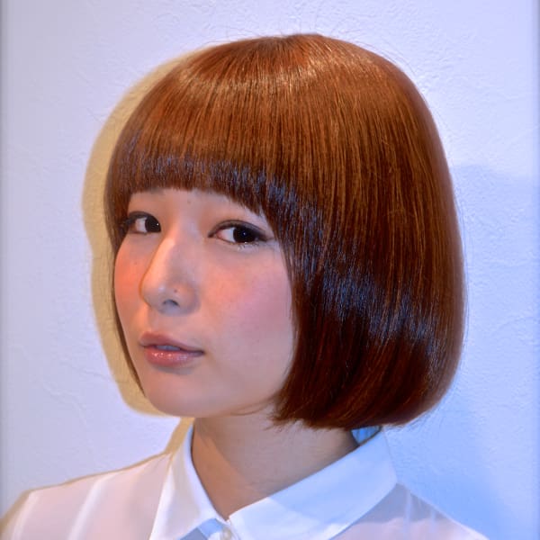 つやめく甘辛ボブ