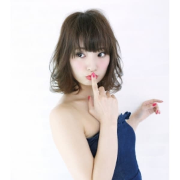 無造作ラフが♪ドキッとする！オシャレ度UPミディ