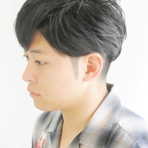 ツーブロックすっきりショート☆|broto