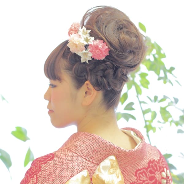 華やか振袖着付☆ヘアセット★
