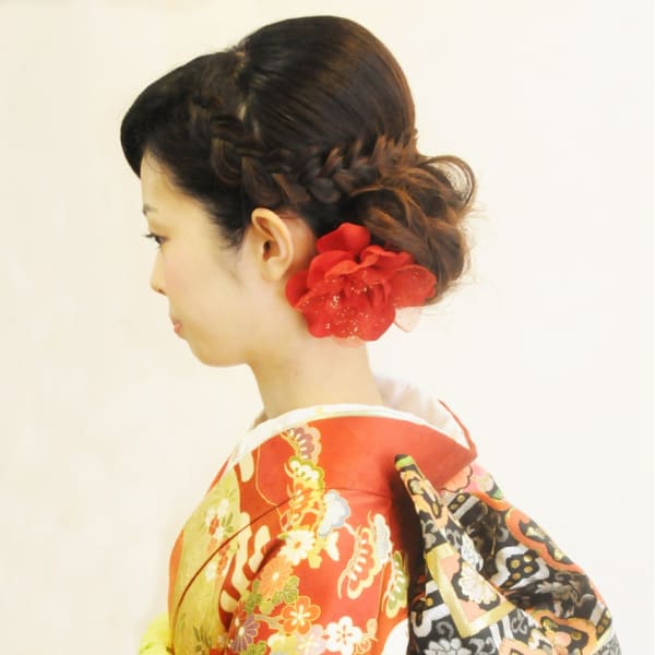 艶やか振袖★ヘアセット★