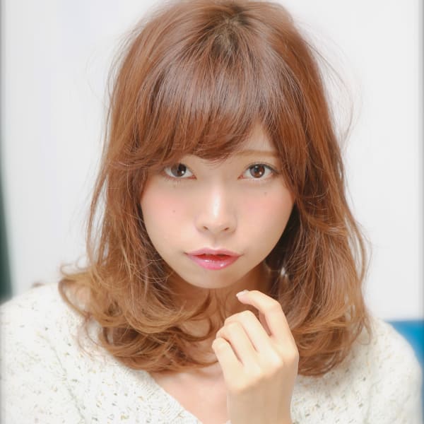 小顔似合わせカット&甘辛MIXパーマ|Stujio