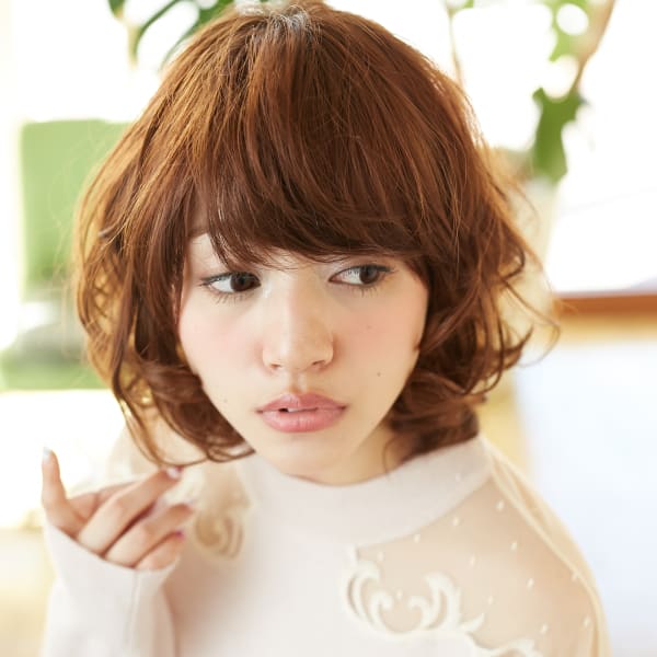 スタイリング楽チン♪Mixウェーブ☆ ♯ふわくしゃ