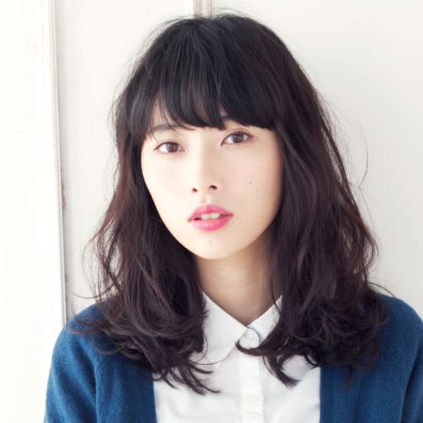 黒髪のカジュアルセミディ【N-149】