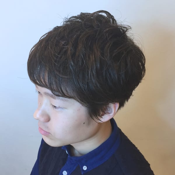 外国人風ニュアンスパーマ