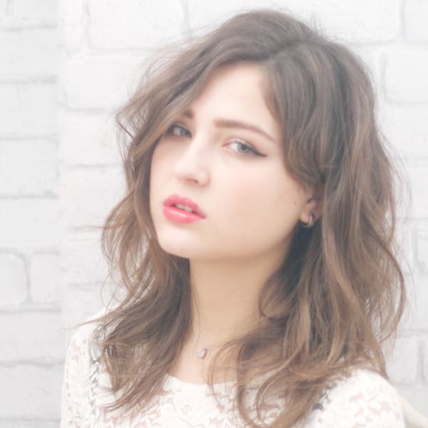 カジュアルウェーブセミディ【N-177】