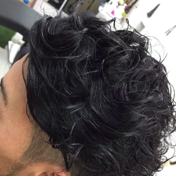 ☆アシメツーブロックOnパーマ☆|Secret Garden 三宮店