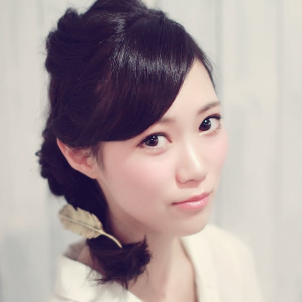 波ウェーブあみこみアレンジ