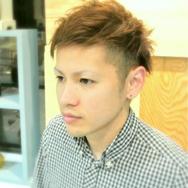 『ＲＯＷＥＮ』スパイキーショート×ツーブロック