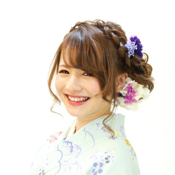 結婚式 二次会 ブライダルウェディングパーティーのヘアアレン