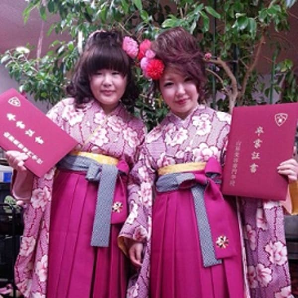 卒業式袴お着付け&セット