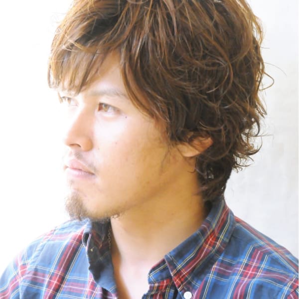 ★無造作メンズパーマm