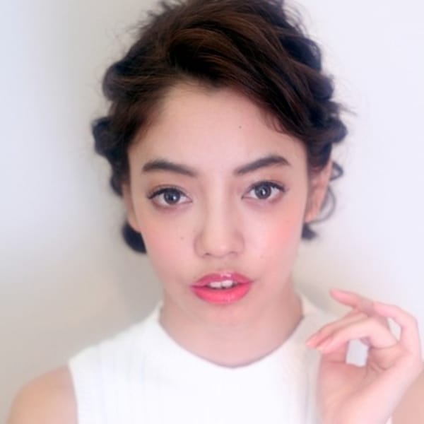 【表参道 原宿 青山】ヘアセット アレンジ ルーズ編み込み