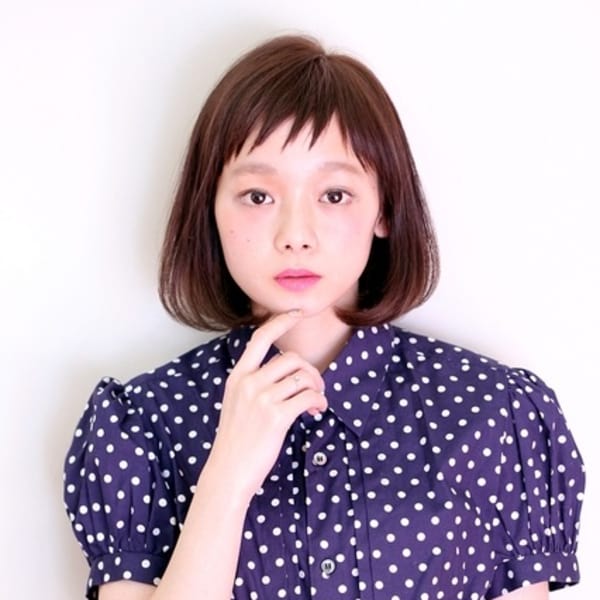 【表参道　原宿　青山】ショートバング　ラウンドボブ藤沢輝守