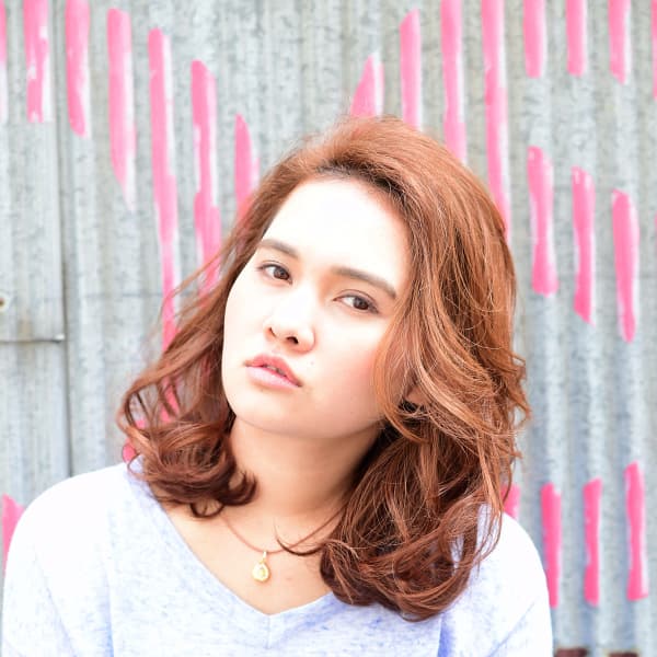 大人可愛い☆セミロングカール|Stujio