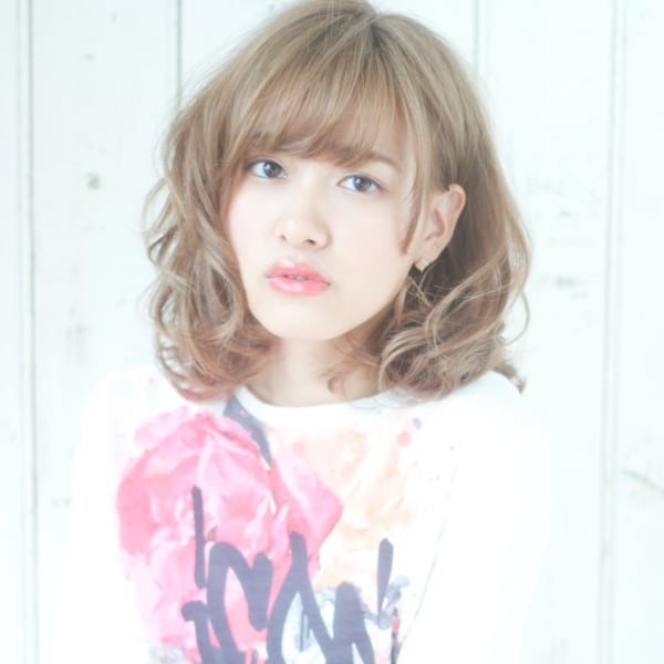 人気の長さのボブデジタルパーマで楽チンスタイリング