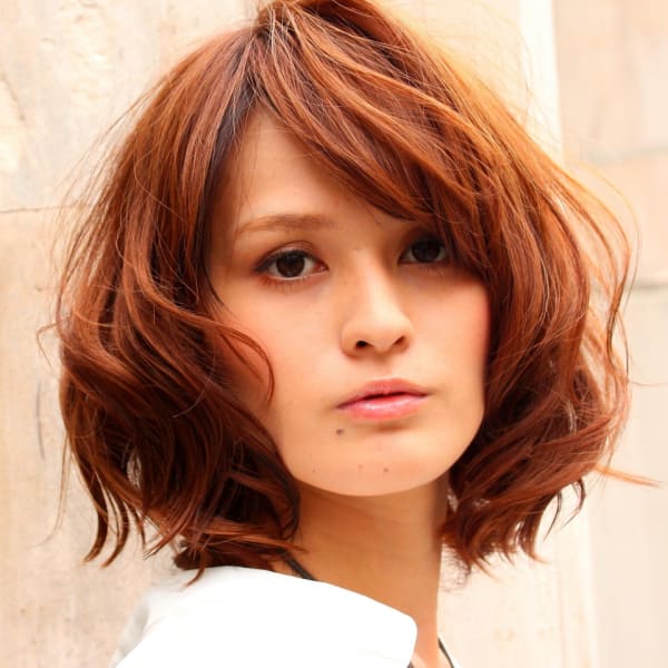 毛先の揺れがやわらかいラフカール|polum paprika