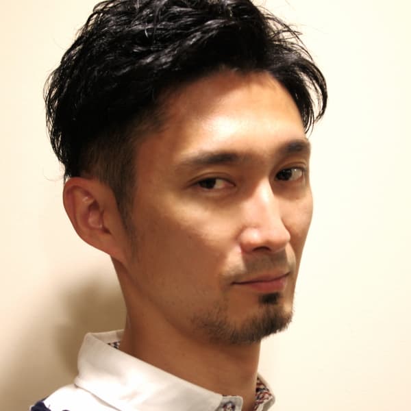 大人ツーブロックショート
