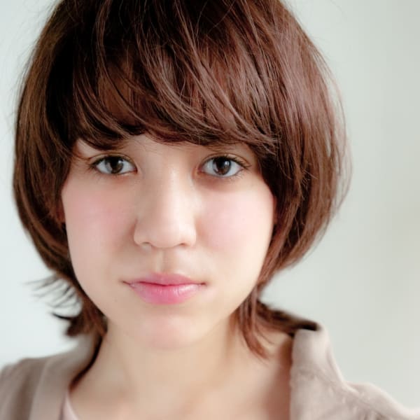 外人風マッシュウルフ