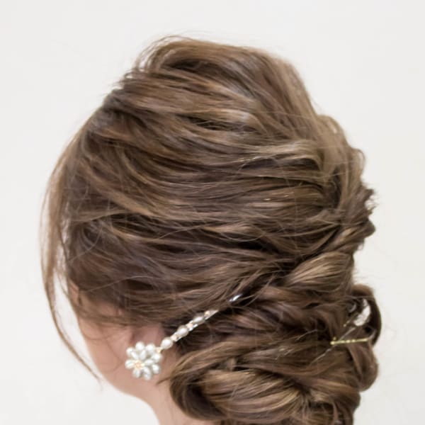 セレブ風ざっくりアップ