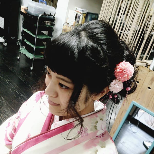 和装　ヘアセット|CHUZAN