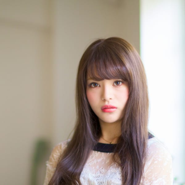 【上品なのにセットが簡単!】ナチュラルストレートロング