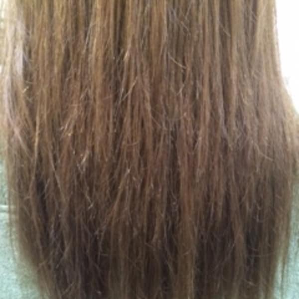 やばやばトリートメントによるビフォーです。