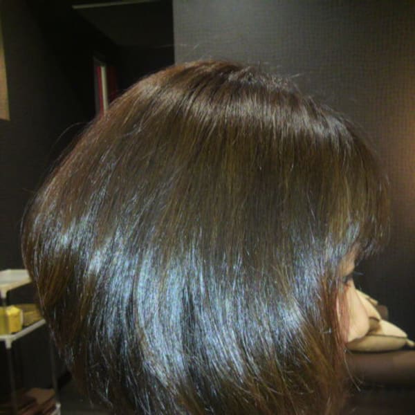 前下がりレイヤーボブ|Growthの森