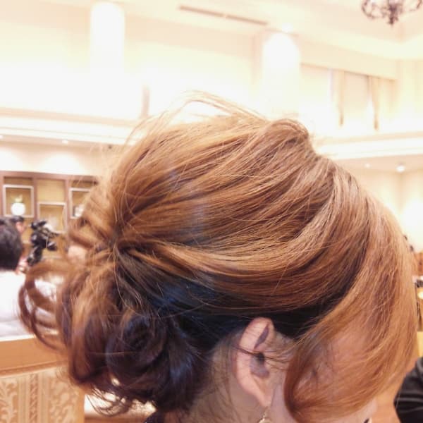 ボブのアップスタイル☆|gelato hair