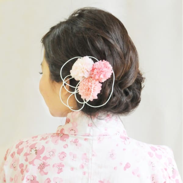 浴衣レンタル ヘアアップ みなとみらい馬車道日本大通り　花火