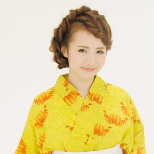 浴衣レンタル ヘアアップ みなとみらい馬車道日本大通り 花火