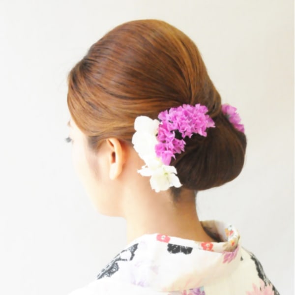 ヘアアップ♪浴衣着付け 関内　レンタル　花火大会元町中華街　