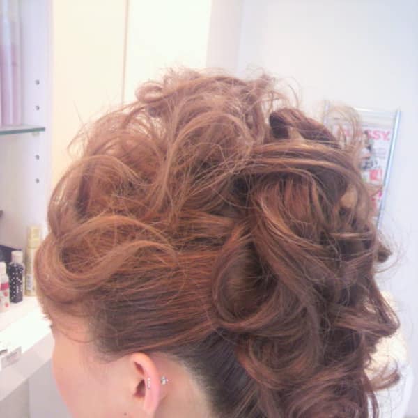 ゴージャスパーティーヘア|hair&make Colette