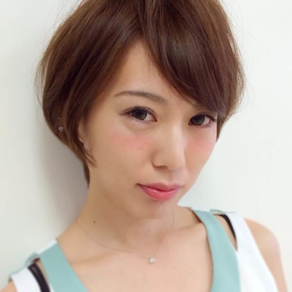 大人グラデーションボブ