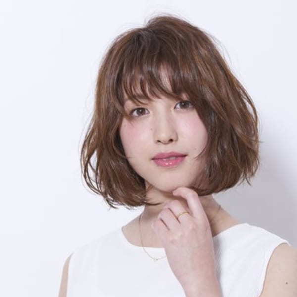 ゆるふわ小顔ボブ