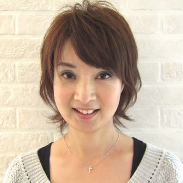 空気感のある、さわやかなショートスタイル|LINKS GARDEN