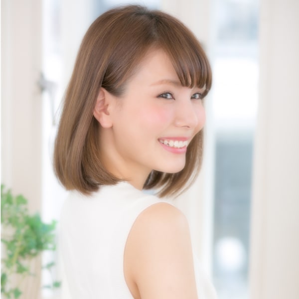 【VIALA 自由が丘】小顔愛されナチュラルボブ