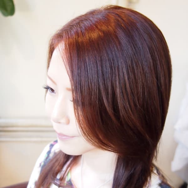 ナチュラルストレート