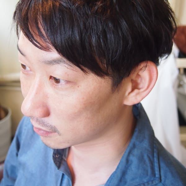 部分縮毛矯正！