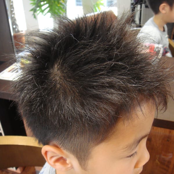 男の子スッキリショート